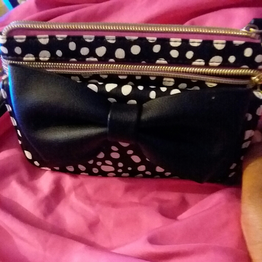 Betsey Johnson wristlet with Wallet